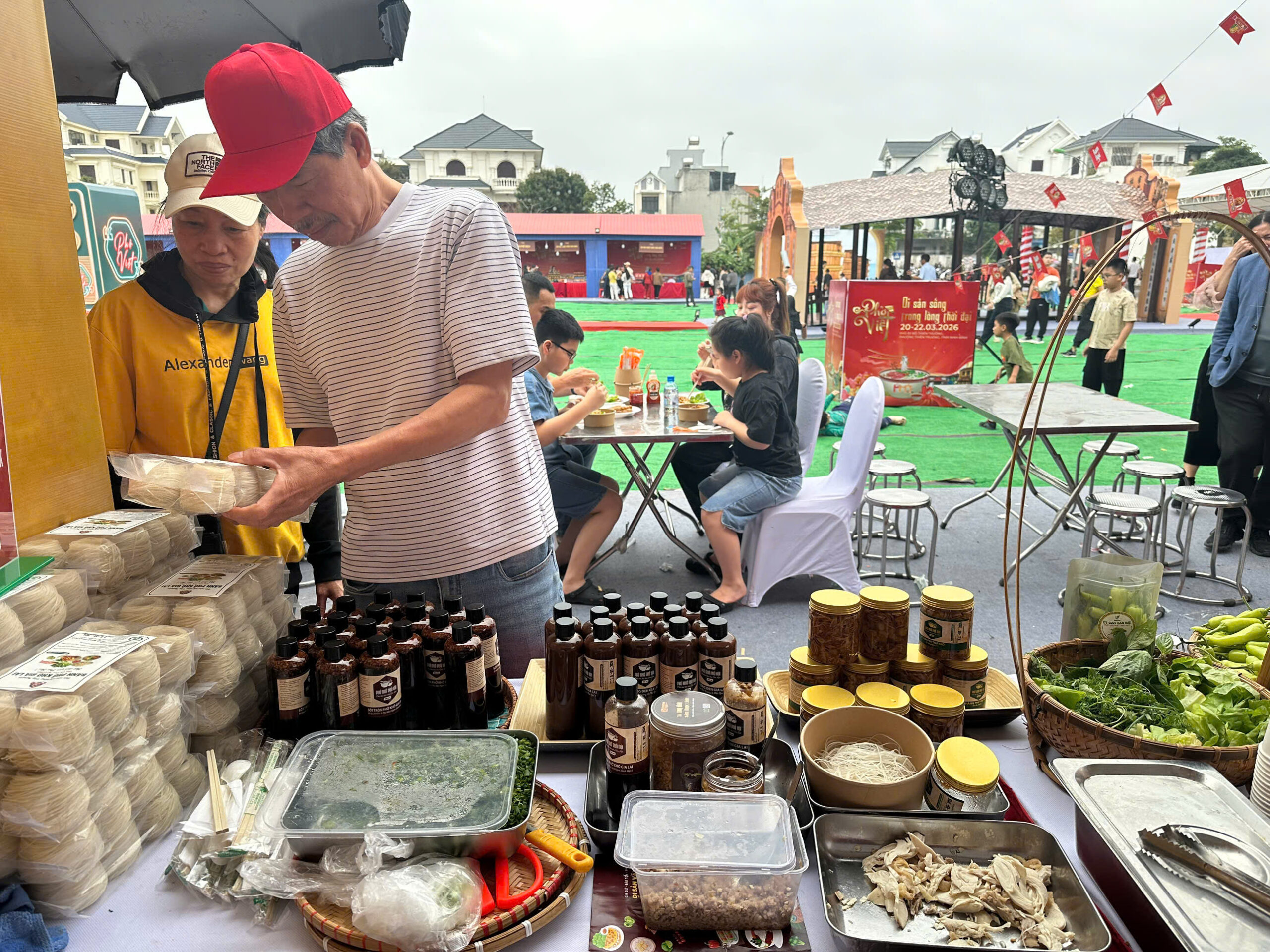 Phở Nhớ Phố Núi tại Festival Phở Việt