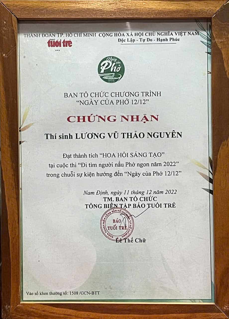 Hoa Hồi Sáng tạo 2022